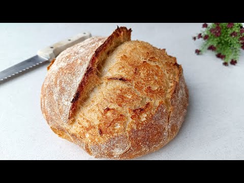 Das leckerste Hausbrot – nur 1 g Hefe!