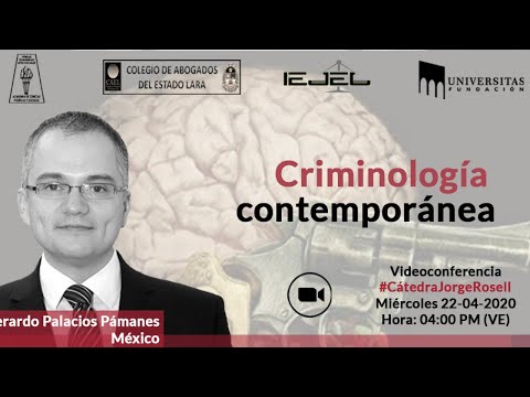 Criminología contemporánea