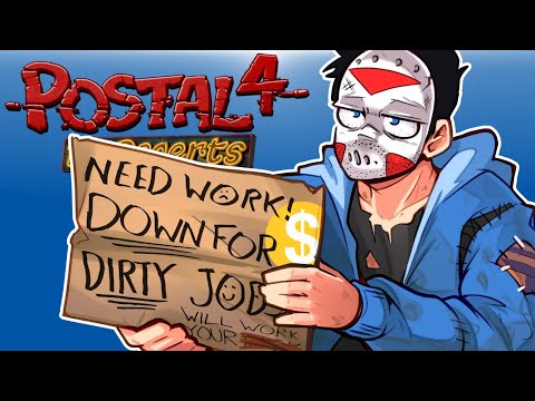 WHAT!!!!! POSTAL 4 IS OUT??? H2O DELIRIOUS SEARCHES FOR A JOB! (Funny Moments) Video