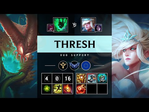 Thresh Support vs Janna - EUW Diamond Patch 25.10