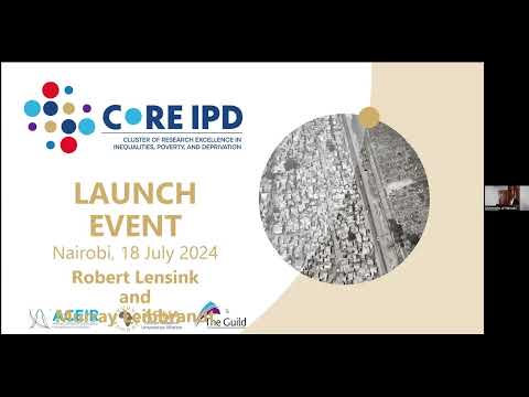 Public launch | Cluster of Research Excellence in Inequalities, Poverty & Deprivation, 18 July 2024