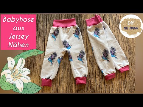 RAS Babyhose nähen -  Nähanleitung für Anfänger //Pumphose 💝 Mitwachshose Nähfrosch Ras Hose