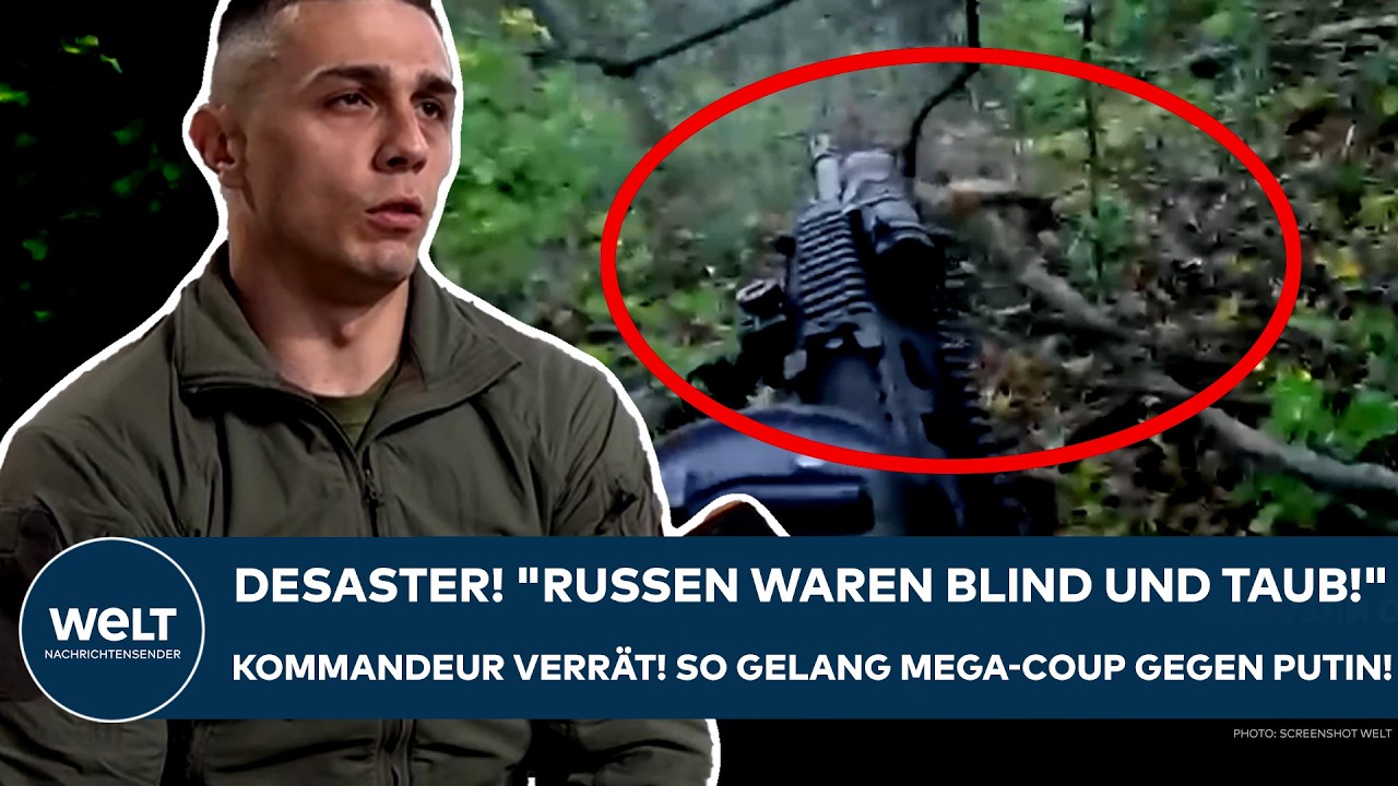 UKRAINE-KRIEG: Desaster! "Russen waren blind und taub" Kommandeur verrät! So gelang Coup gegen Putin
