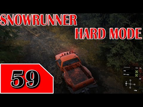 Snow Runner Hard Mode 100% Part 59 - Terahdra Twitch Playthrough