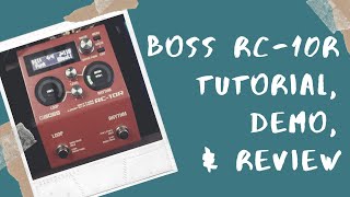Video thumbnail for BOSS RC-10R Tutorial, Demo, and Review by Get Offset