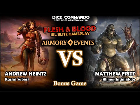 Flesh and Blood TCG | Armory Blitz Tournament | Bonus Game 1