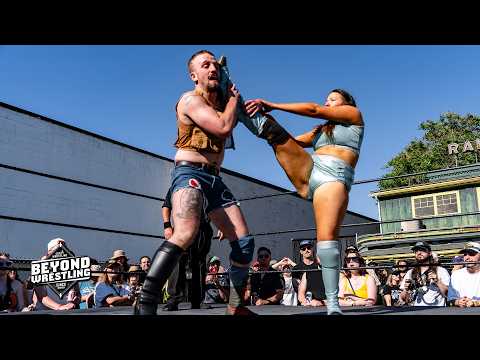 [Free Match] Paris Van Dale vs. Seabass Finn | Beyond Wrestling 6/15/24 (Intergender, Mixed, NJPW)