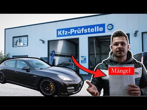 Unerwartete Probleme beim TÜV! Darf der Panamera SO auf die Straße?