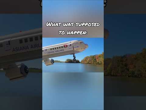Asiana 214: Was passieren sollte #legoairplane #traurig #Luftfahrt #Flugzeug #Flugzeugabsturz #Ab...