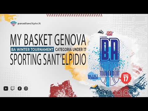 2° BA Winter Tournament 2023 - Game 2 - My Basket Genova vs. Sporting Basket Club Porto Sant'Elpidio