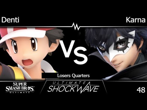 USW 48 - TLOC | Denti (PT) vs Karna (Joker, Sheik) Losers Quarters - SSBU