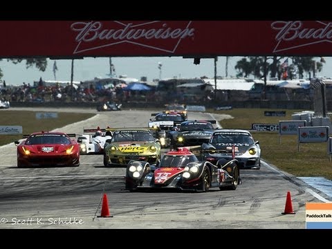 2013 12 Hours of Sebring Full Race Part 1/4 Start HD