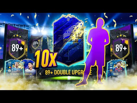 99 TOTY CR7 AGAIN?! 😱 10x 89+ DOUBLE UPGRADE PACKS! - FIFA 20 Ultimate Team