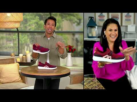 Clarks Cloudsteppers Slip-On Knit Sneakers - Ezera Run on QVC
