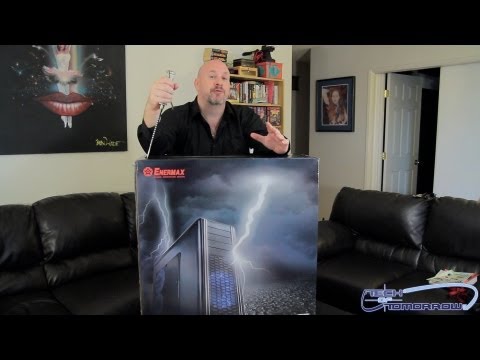 Enermax Fulmo GT ATX Full Tower Case with Vegas Fans Unboxing and Features Review