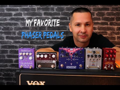 My favorite PHASER pedals