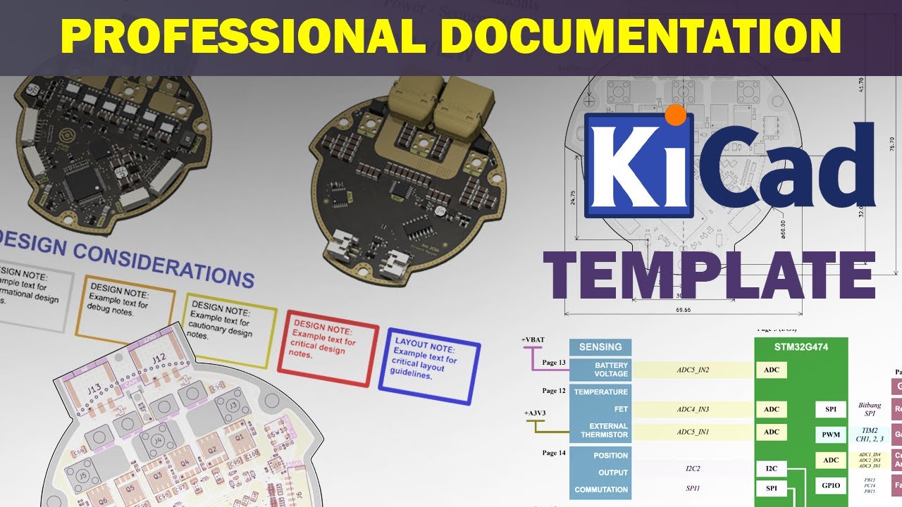 KiCad 8.0 - Project structure, workflow and generating professional documentation