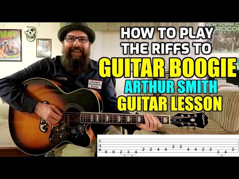 Guitar Boogie (Arthur Smith) - Guitar Lesson w/tabs