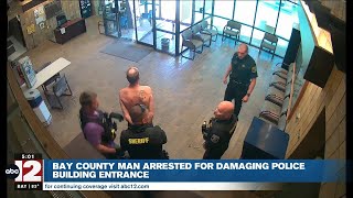 Bay County man 'breaks' into Bay City police station
