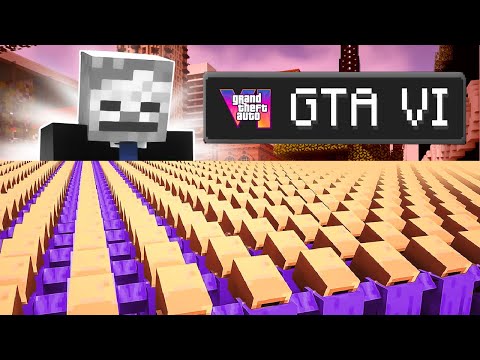 1,000,000 Villagers Simulate GTA 6 in Minecraft