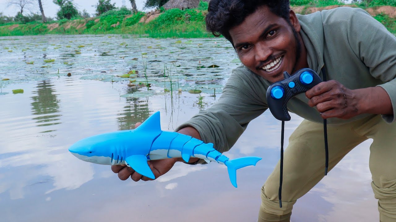 RC Shark Toy Unboxing .... 🦈 Testing worth 5000 Rs ..