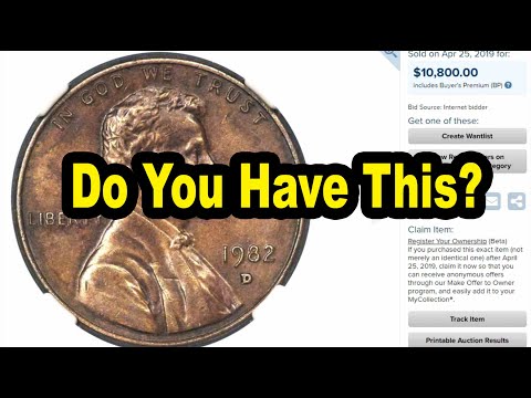 Do You Have THE Valuable 1982 D Penny? How Do You Know?