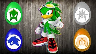 Wrong Puzzles Sonic Boom Surprise Eggs Sonic Amy Rose Knuckles Tails Shadow Silver
