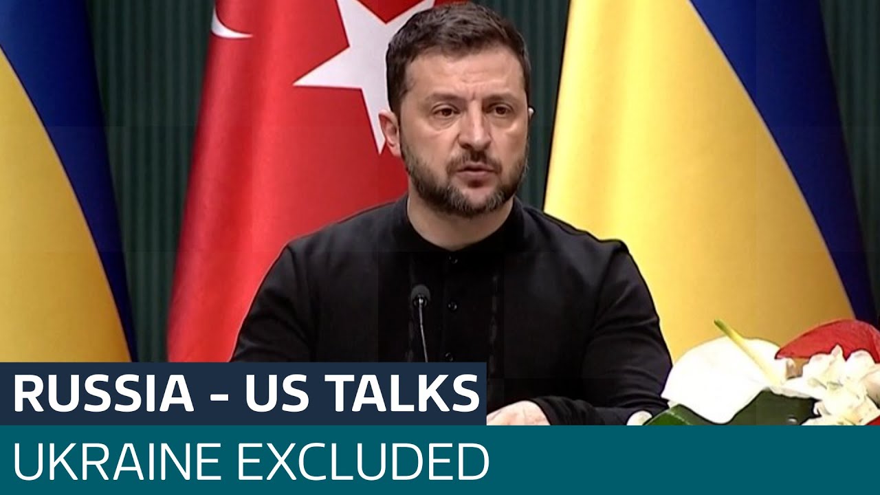 Zelenskyy delays Saudi Arabia trip after being excluded from US-Russia's Ukraine peace talks