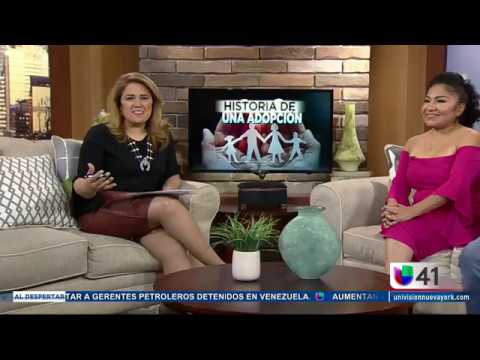 Merijoel Duran - Univision 41 Al Despertar - Historia de Una Adopcion 11-27-17