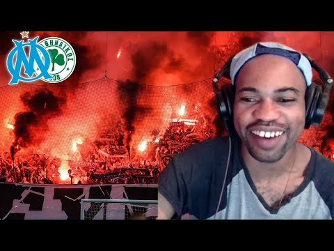 American Reacts To OM - PANATHINAIKOS 2:1 | Tifo Ambiance & Craquage Supporters