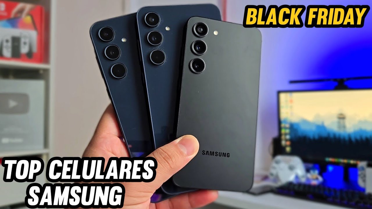 OS MELHORES CELULARES SAMSUNG NA BLACK FRIDAY