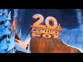 20th Century Fox Logo Ice Age 3 Dawn Of The Dinosaurs Variant 3D Edition