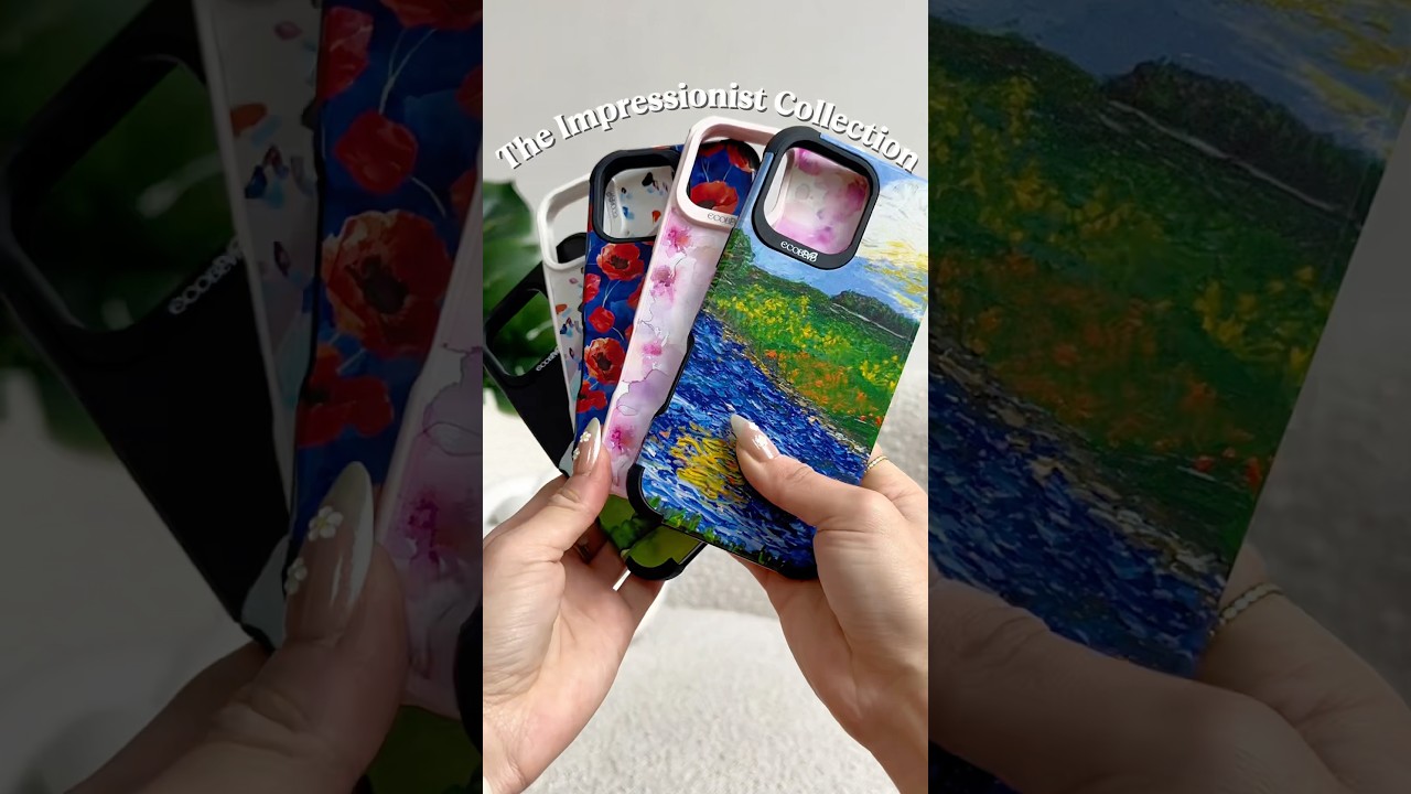 When art meets tech: our phone cases just became masterpieces. 💐📱 #ImpressionistVibes