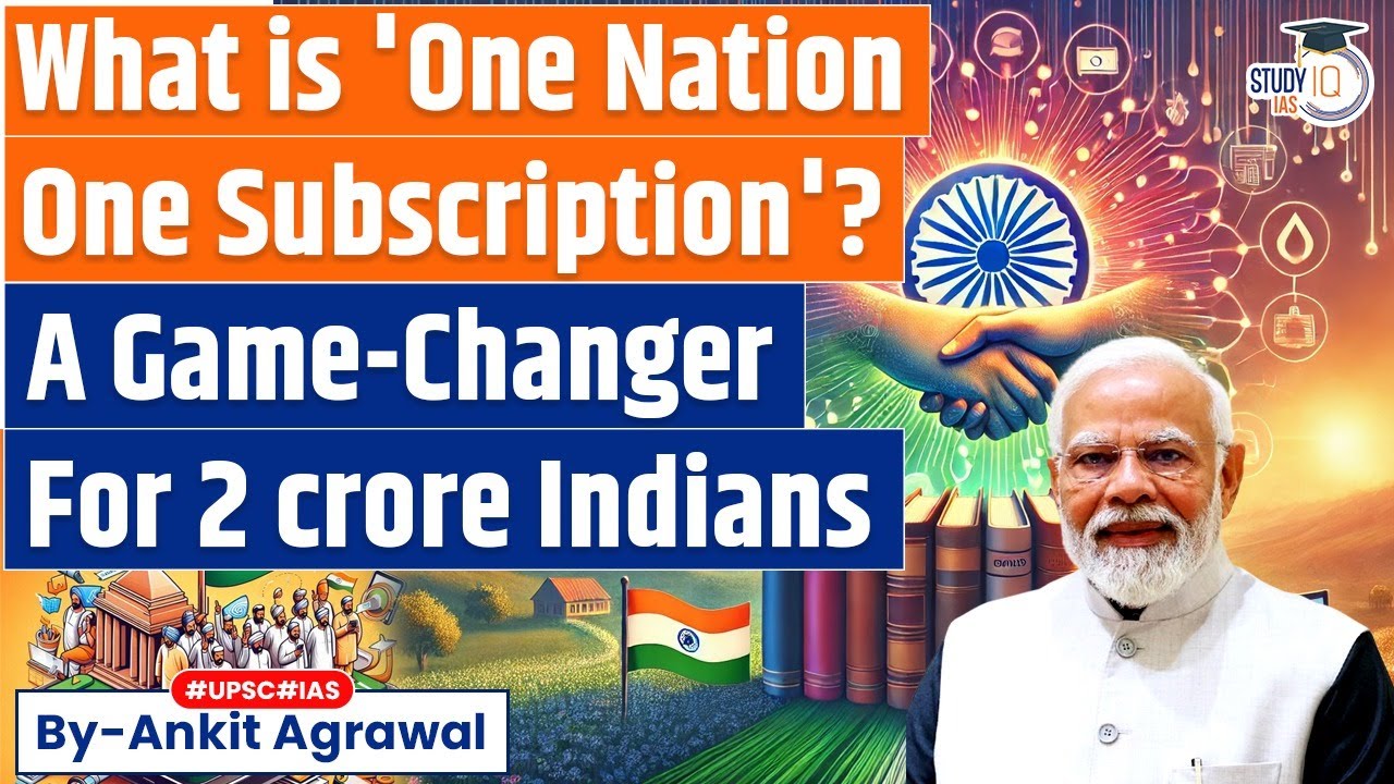 Govt approves One Nation One Subscription initiative | How will it benefit 2 crore Indians?