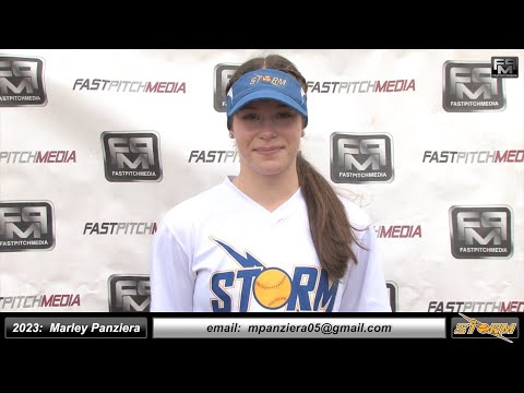 2023 Marley Panziera Committed UC Davis Pitcher & Shortstop Softball Skills Video - Salinas Storm
