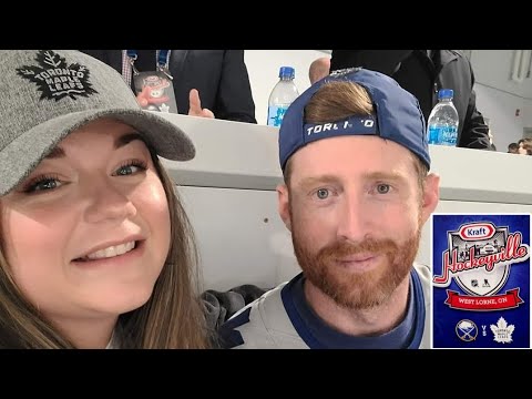 My experience at Kraft Hockeyville West Lorne | Toronto Maple Leafs vs Buffalo Sabres