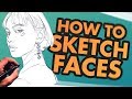How To Sketch Draw Faces