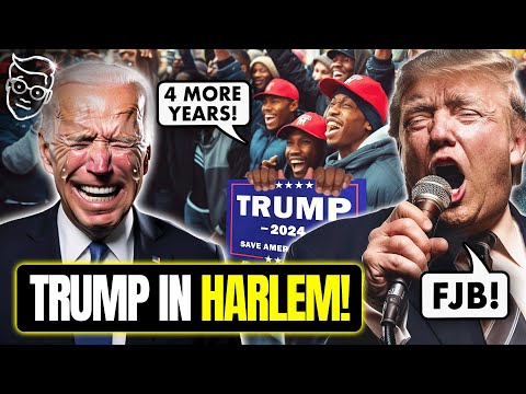 Trump update 4/17/2024..Trump Throws Surprise Campaign RALLY in Streets of HARLEM!  We're gonna make a heavy play for New York