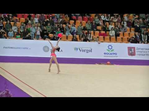 Lala Kramarenko (RUS)  ball  Grand Prix Moscow  2017