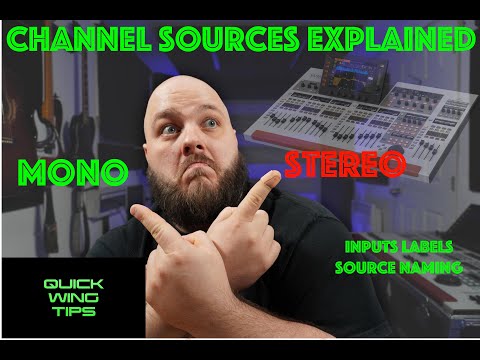 [Quick WING Tips] Channel Source & Routing Explained - Mono VS Stereo & Inputs Name #Behringer #WING