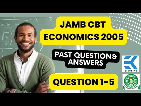 JAMB CBT Economics 2005 Question 1-5