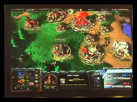 Warcraft 3 TFT  Grubby vs Moon 2008 (Miker)