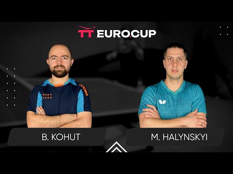 19:00 Bohdan Kohut - Mykola Halynskyi 04.02.2025 TT Euro.Cup Ukraine Elite. TABLE 4