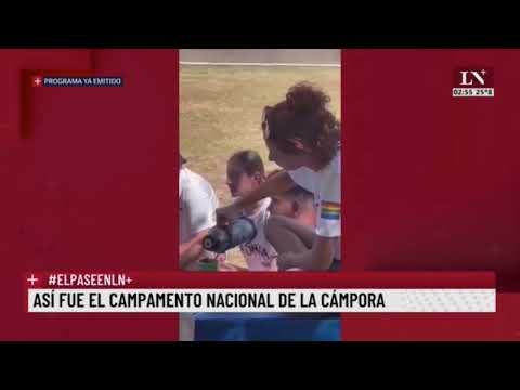 Así fue el campamento de los zurdos kirchneristas de La Campora (marzo 2023)