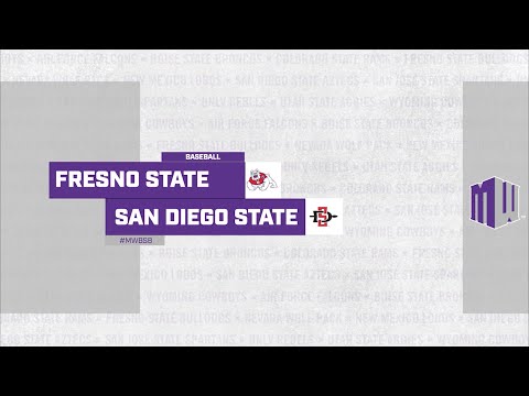 HIGHLIGHTS: Fresno State vs San Diego State Baseball 3/26/2022