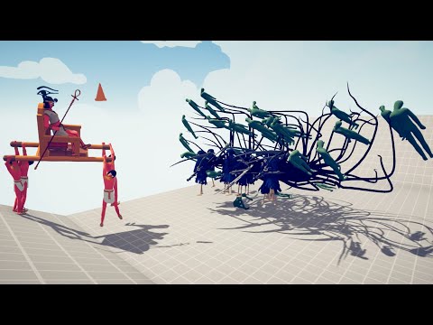 Nile Queen + Zombie vs Every Unit - Totally Accurate Battle Simulator TABS