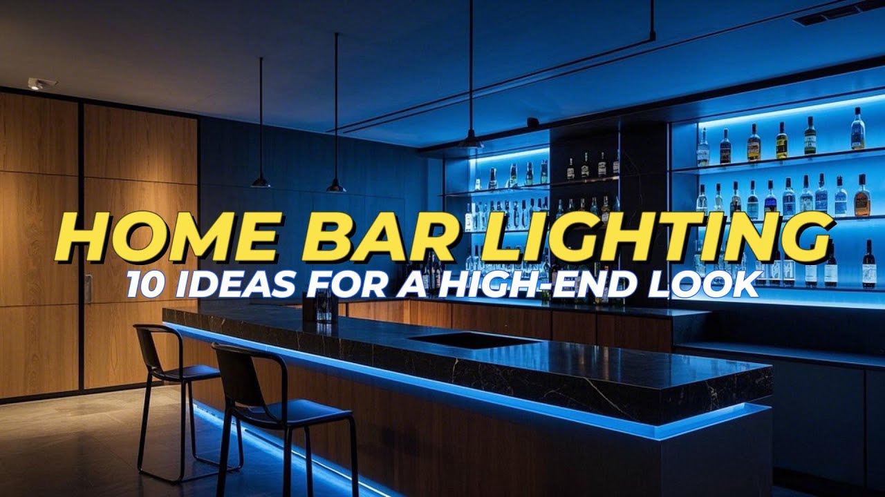 15 Home Bar Lighting Ideas for a Luxe & Cozy Vibe