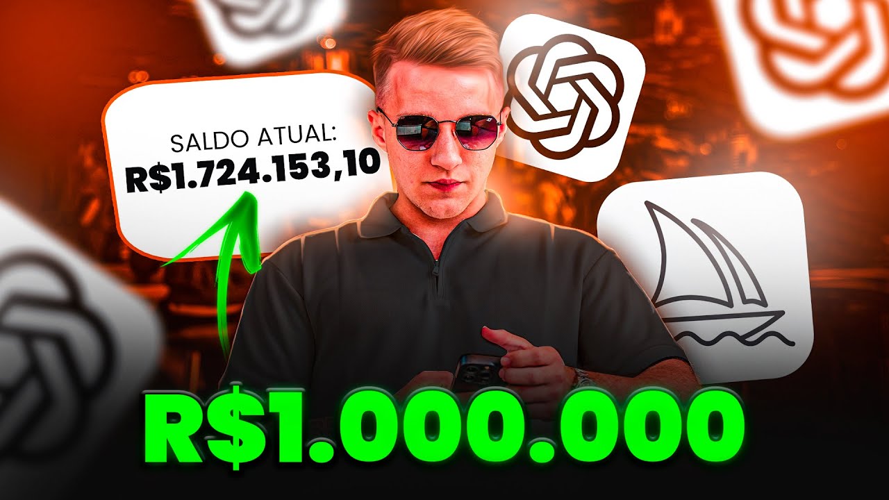 4 Negócios com I.A para ficar MILIONÁRIO  (em meses)