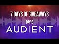 7 days of giveaways day 2 audient