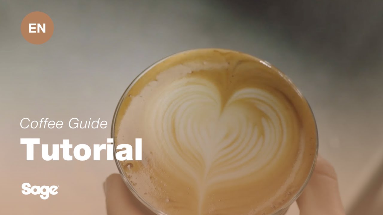 How to create latte art: the heart
